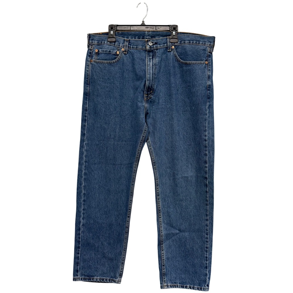 Levi's 505 Regular Fit Jeans Mens W40‎ L30 Medium Wash Classic Denim Pants